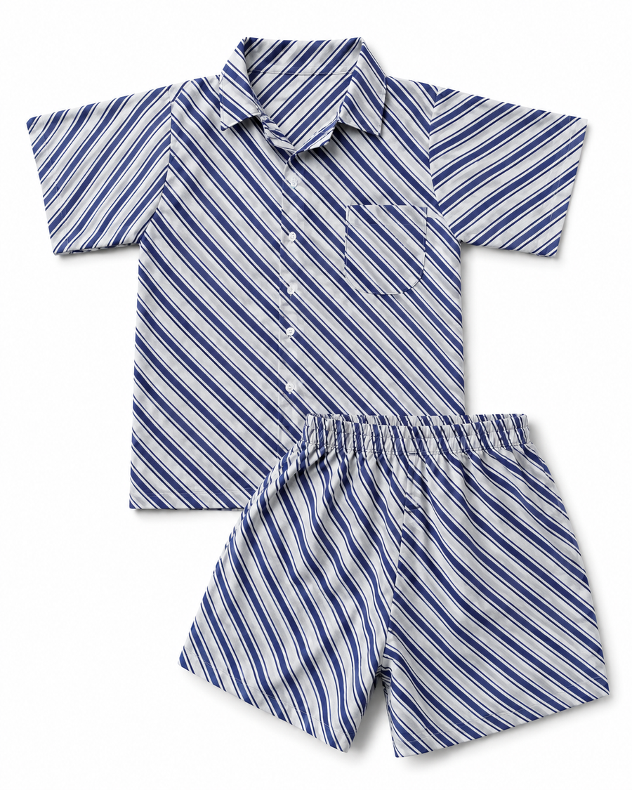 Little Wander™ Striped Cotton Co-Ord Set