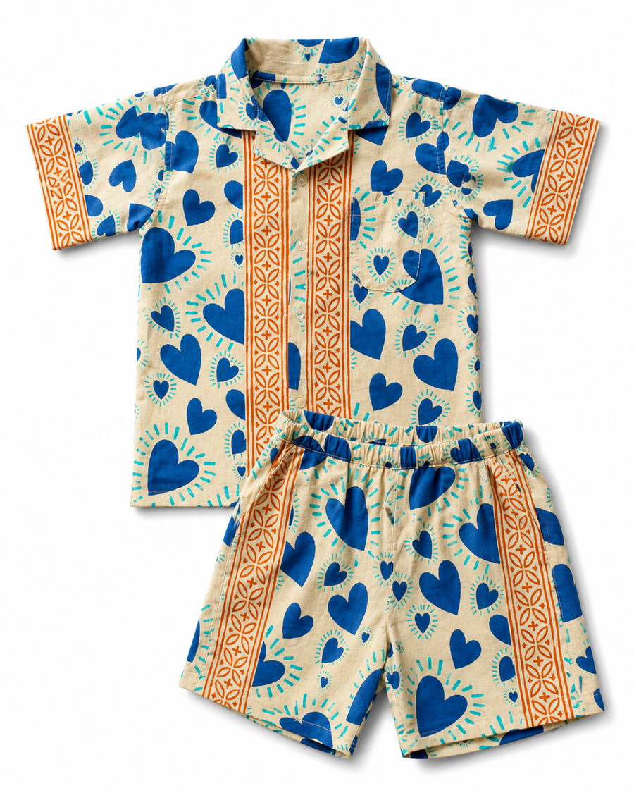 Little Heart™ Premium Cotton Co-Ord Set