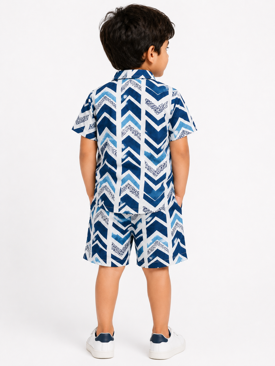Little Trail™ Chevron Cotton Co-Ord Set
