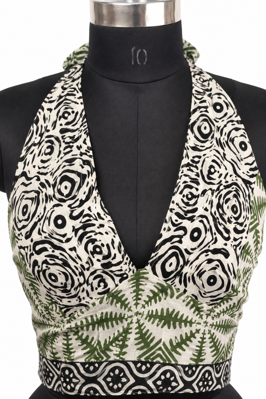 Forest Muse™ Halter Crop Top