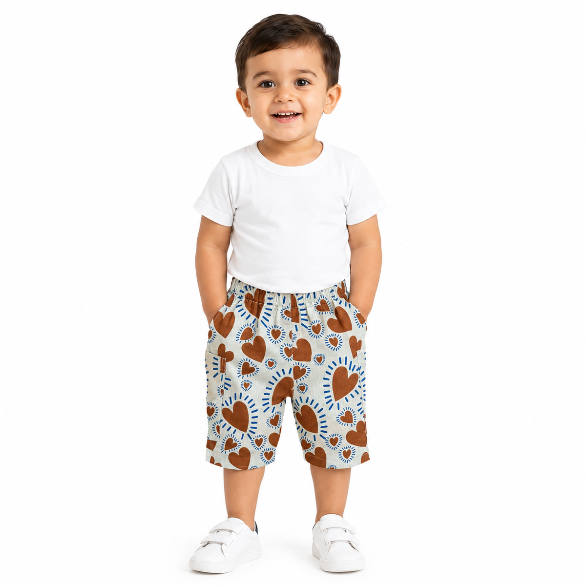 Cotton Pant — Rust Heart