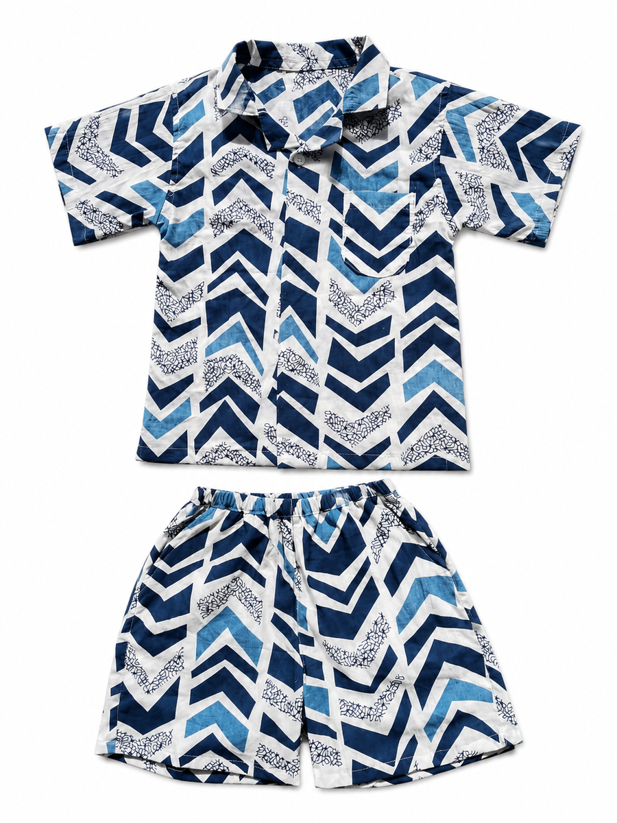 Little Trail™ Chevron Cotton Co-Ord Set