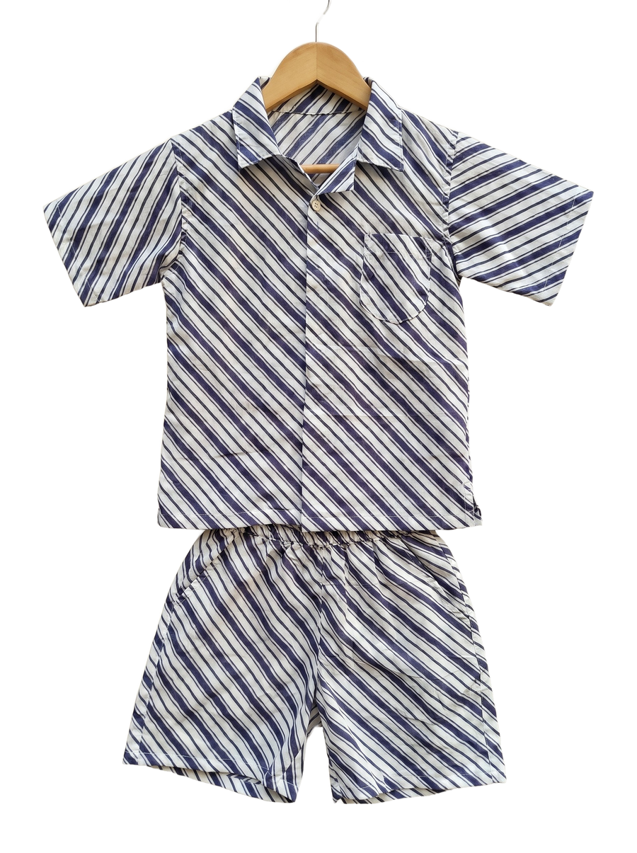 Little Wander™ Striped Cotton Co-Ord Set